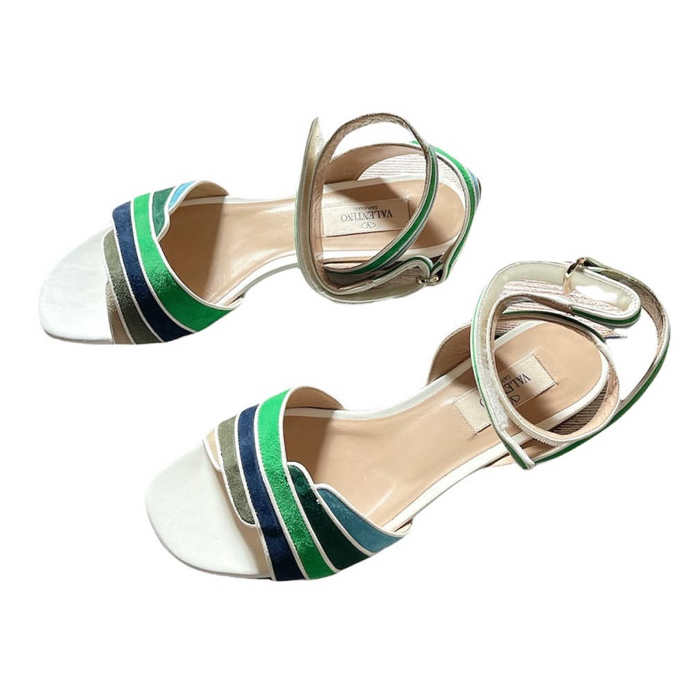 Valentino Garavani Multicolored Ankle-strap Sandals